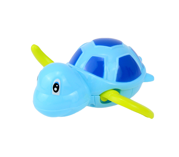 Aga4Kids Ausziehbares Baby Bad Spielzeug Blaue Schildkröte