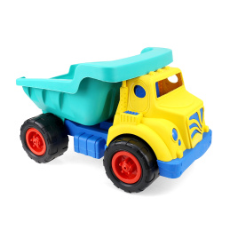 Aga4Kids Kinder-Lkw mit Kipper Gelb-Blau