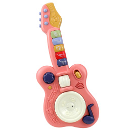 Aga4Kids Interaktive Gitarre für Kinder Rose