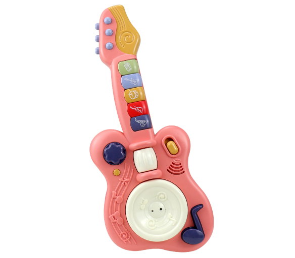 Aga4Kids Interaktive Gitarre für Kinder Rose