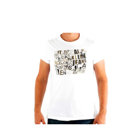 CALVIN KLEIN T-shirt cmp57p 001 Blanc