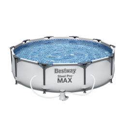 Bestway Steel Swimmingpool- Pro Max 3,05 x 0,76 m 56408 mit Kartuschenfilterung